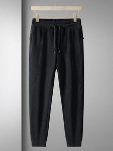 Pantalon de jogging unisexe pour homme, personnalisable avec logo imprimé, marque privée, décontracté, molleton mi-épais, 100 % coton, couleur personnalisée, service OEM/ODM - Product Image 6