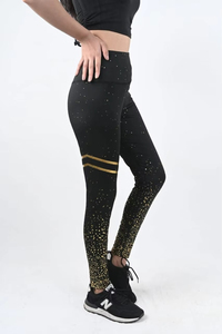 Breathable High Quality Women <b>Leggings</b> Unique Design Multi <b>Pockets</b> High Vintage Style Polyester+Spandex Fabric Custom Colors - Product Image 3