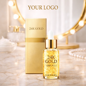 Sérum hydratant anti-âge blanchissant au peptide d'or 24 carats, fabrication OEM/ODM, marque privée, soins de la peau, fabriqué en Corée - Product Image 3