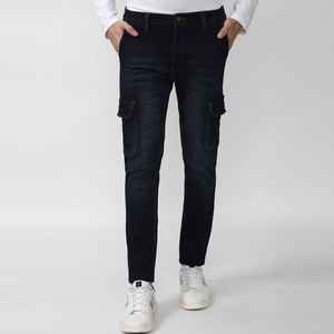 Jeans droits personnalisés pour hommes, nouvelle mode, design sur mesure, coupe-vent, écologiques, poids lourd, décontractés, prix bas, haute qualité - Product Image 1