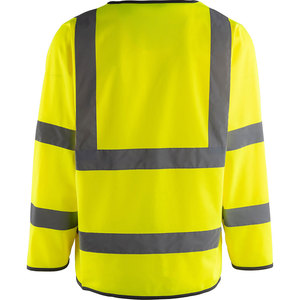 Workwear Waterproof High Visibility Winter Security <b>Worker</b> Vest <b>Jacket</b> Construction Safety Reflective Tape <b>Worker</b> Vest - Product Image 4