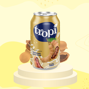 Jus de fruits tropicaux Tropi 330 ml en canette aluminium, saveurs Tamarin, Mangoustan, Fraise, Canne à sucre, Fournisseur OEM et Marque Privée - Product Image 5