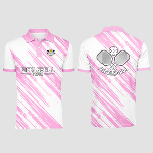 เสื้อโปโลปิคเคิลบอลแบบยูนิเซ็กซ์ ผ้าโพลีเอสเตอร์พรีเมียม น้ำหนักเบา ระบายอากาศได้ดี แห้งเร็ว เหมาะสำหรับเล่นกีฬา - Product Image 5