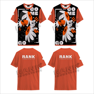 T-shirts pour hommes, coupe ample, style streetwear, 100% coton, imprimés tendance. - Product Image 6