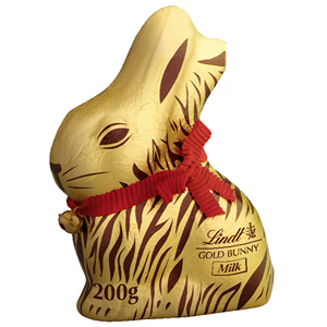 <b>Top</b> quality Lindtt Gold Rabbit 200g Premium Milk Chocolate <b>Easter</b> Bunny Wholesale Chocolate - Product Image 3