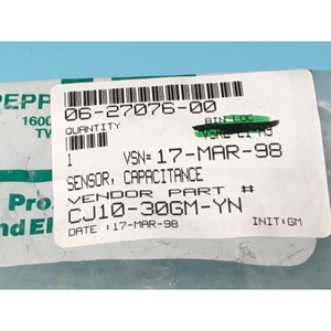 Sensor CJ10-30GM-YN, Capacitancia, 142171 - Equipo y Piezas de Semiconductores de Confianza de Global Legacy Semiconductor - Product Image 4