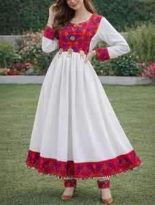 Top Rated Afghan Kuchi <b>Dress</b> Ethnic Handmade Traditional Afghan Culture Women Hot Sale Authentic Afghan Clothing <b>Dresses</b> - Product Image 2