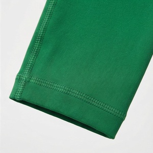 High Waist Full Length Yoga <b>Leggings</b> Solid <b>Green</b> Seamless Spandex Nylon Pants - Product Image 6