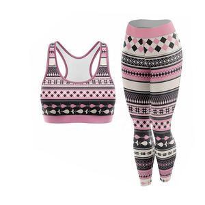 CUSTOMIZE 100% Quality Legging Bra 2 Piece Set with Zippers Custom Made Option Available High Quality PAKISTANI Product - Product Image 1