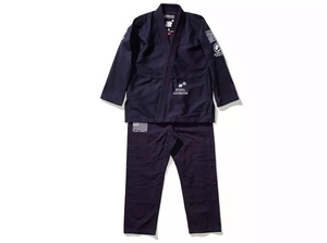 Nuevo Uniforme de Jiu Jitsu Ligero V2 Navy para Batch 61 Undefeated, 450 GSM, Tejido de Algodón Pearl Weave - Product Image 1