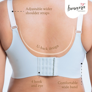 Bmama Plus Size Nursing <b>Bra</b> Wireless Full Support Maternity Breastfeeding <b>Bra</b> Wholesale - Product Image 6