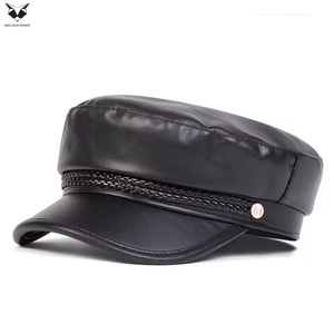 Mejor Proveedor de Gorras Planas de Cuero de Alta Calidad, Modernas y Personalizadas para Venta al por Menor y al por Mayor, Gorras de Cuero Suave Hechas a Mano - Product Image 6