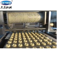 Automatische mini-koekjesmachine, industriële roterende koekjesmachine voor leveranciers