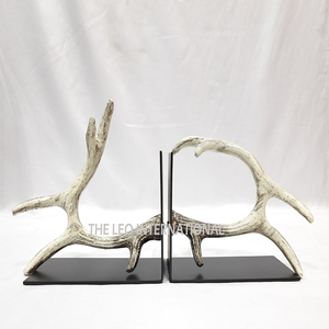 Metal Bookend Unique Metal Bookends for <b>Library</b> and Home Use for <b>Book</b> Keeping and Luxury Metal Bookends for Sale - Product Image 5