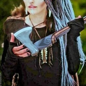 Unique Design High Quality Flat Backed Bearded Axe with Wood Handle Custom Color <b>Weight</b> & Size for Wood Cutting - Product Image 6