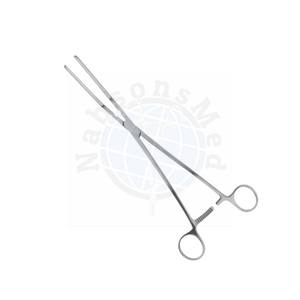 Pinza Intestinal NABSONS MED de Acero Inoxidable, Pinza Quirúrgica Manual para Hemostasia, Instrumento para Uso Hospitalario en Cirugía General, CE - Product Image 4