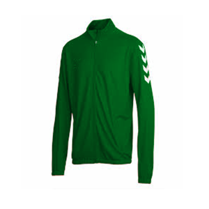 Veste de sport en polaire rouge pour homme, col montant, fermeture éclair, couleur unie, vêtement d'automne, coupe classique, matière polyester - Product Image 2