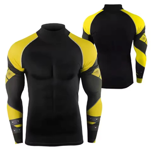 Hot Sale Latest Design <b>Men</b> <b>Compression</b> <b>Shirts</b> Comfortable Fitness Wear Full Sleeve Fitting Rash Guard for <b>Men</b> - Product Image 6