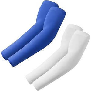 Manguitos de compresión de gran venta con protección UV, tela duradera, ideales para entrenamiento en el gimnasio y actividades al aire libre - Product Image 1