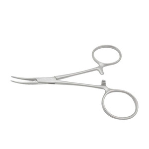 Pinzas Curvas Halsted para Mosquitos de 12.5cm, Sin Dientes, Fabricadas Profesionalmente, Instrumentos Quirúrgicos Manuales de Acero Inoxidable - Product Image 4