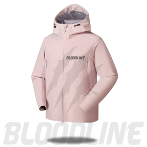 Veste matelassée pour homme, coupe-vent, imperméable, respirante, écologique, à séchage rapide, col rond, avec fermeture éclair, color block, formelle - Product Image 3