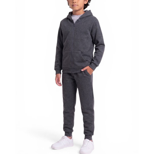Ensemble de survêtement pour enfants de haute performance et de qualité supérieure, en molleton doux et coton, sweat-shirt chaud pour garçons, pantalon de jogging - Product Image 1