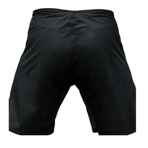 Shorts de boxe MMA pour hommes, haute qualité, spandex et polyester, logo sur le devant, respirant, séchage rapide, personnalisable - Product Image 3