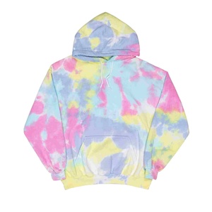 Custom Logo Plus Size Women's Tie Dye Hoodie Fleece Oversized Spring Wear Regular Sleeve Hooded <b>Sweatshirt</b> Adult Casual Hoodie - Product Image 5