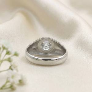 Anillo de Diamante Moissanite para Mujer y Hombre, Anillos de Diamantes Disponibles para la Venta - Product Image 5