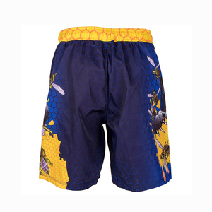 Pantalones Cortos de MMA Sublimados de Primera Calidad, Fabricante de Ropa de Combate Personalizada, Ropa Deportiva Elástica en Cuatro Direcciones - Product Image 4