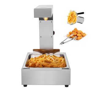 Lampada Elettrica Commerciale da 750W in Acciaio Inossidabile per Riscaldare Alimenti, Scaldapatatine Fritte, Stazione di Riscaldamento e Mantenimento a 104 Posizioni - Product Image 1