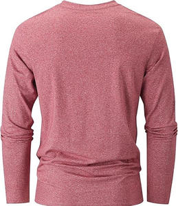 เสื้อยืดแขนยาวแฟชั่นผู้ชายฤดูร้อนปี 2026 คุณภาพสูง คอกลม สตรีทแวร์ ระบายอากาศได้ดี - Product Image 2