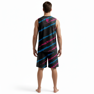 OEM Custom Sublimation Basketball Jersey College Team Basketball Uniform Design for Training Wear Custom Basketball Wear Kit - Product Image 2