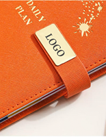 Carnet de notes de luxe en cuir PU sur mesure avec fermeture magnétique pour entreprise – Papeterie en gros