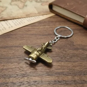 Llavero con Modelo de Avión, Anillo de Metal Resistente para Llaves, Regalo de Viaje para Hombres y Mujeres Amantes de la Aviación - Product Image 4