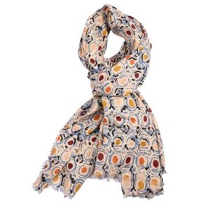 Printed Long Hijab Scarf for <b>Women</b> Polyester <b>Shawl</b> Headscarf <b>Wrap</b> for Daily Wear - Product Image 4