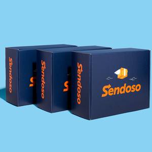 Cajas de Envío para Galletas con Impresión Personalizada Artesanal, Diseños de Acuarela Frummy Caramelo, Papel Reciclable Premium de Lujo - Product Image 2