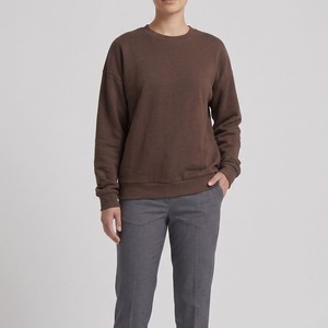 Sudadera Personalizada 2026 para Mujer, Cuello Redondo, Estampada, Oversize, Color Sólido, Tejido de Algodón, para Invierno, Manga Regular - Product Image 4