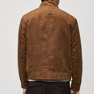 Veste en daim de style classique, décontractée, durable, confortable, idéale pour les tenues quotidiennes - Product Image 3