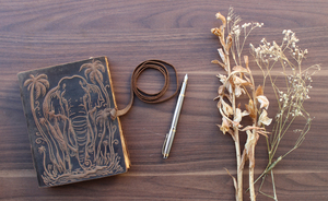 Factory Supply 2026 Buffalo <b>Leather</b> Journal Printing Custom A5 Journals Inspirational Soft Cover Custom <b>Notepad</b> - Product Image 4