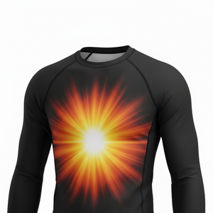 Camiseta de Compresión Unisex de Manga Larga para Natación, Secado Rápido, para Surf, Gimnasio, Entrenamiento, Fitness y Deportes Acuáticos - Product Image 3