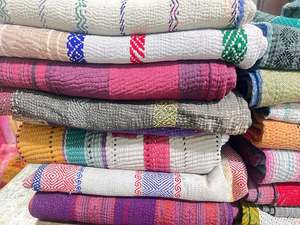 Wholesale Vintage Kantha Quilts Handmade Reversible Cotton <b>Throws</b> Blankets Boho Bedding Collection <b>indian</b> handmade - Product Image 5