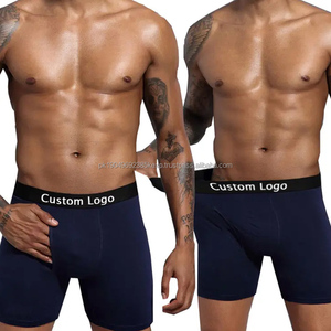 Offre Spéciale hommes sous-vêtements Boxer Shorts fabricant Logo personnalisé coton modal bambou troncs sous-vêtements hommes slips Boxer - Product Image 2