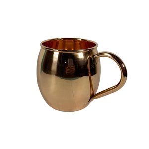 Mug Moscow Mule en cuivre écologique réutilisable de 400 ml de qualité supérieure, avec impression de logo personnalisé, anti-fuite, aux meilleurs prix - Product Image 3