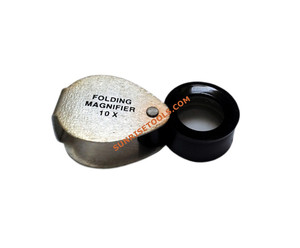 Loupe pliable en fer avec couvercle en aluminium, outil économique pour la fabrication de bijoux - Product Image 3