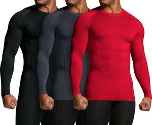 Maillot de bain de compression léger pour homme avec protection UV, manches longues, pour la plage et les sports nautiques - Product Image 4
