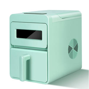 PSZBJ-K12G Macchina Automatica per Ghiaccio, Capacità 50 libbre/giorno, Produzione Ghiaccio in 6-8 Minuti, 9 Pezzi per Batch, Vassoio Ghiaccio in PVC da 2 Litri - Product Image 1