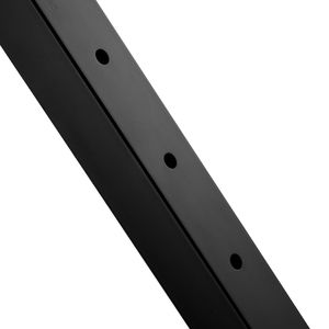 1 Pezzo Palo per Ringhiera in Acciaio Inox 36x2x2 con Foro Orizzontale, Palo per Ringhiera da Ponte con Fori Pre-Forati per Componenti Scale - Product Image 6