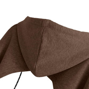 Sudadera con Capucha Corta de Alta Calidad para Mujer, Diseño Ligero y Personalizable, Transpirable, Estilo Urbano, para Invierno - Product Image 6