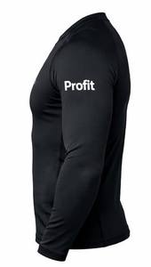 Camiseta de compresión de manga corta para hombre, cuello redondo, tejido liso, casual, para gimnasio y natación, con logo personalizado. - Product Image 3